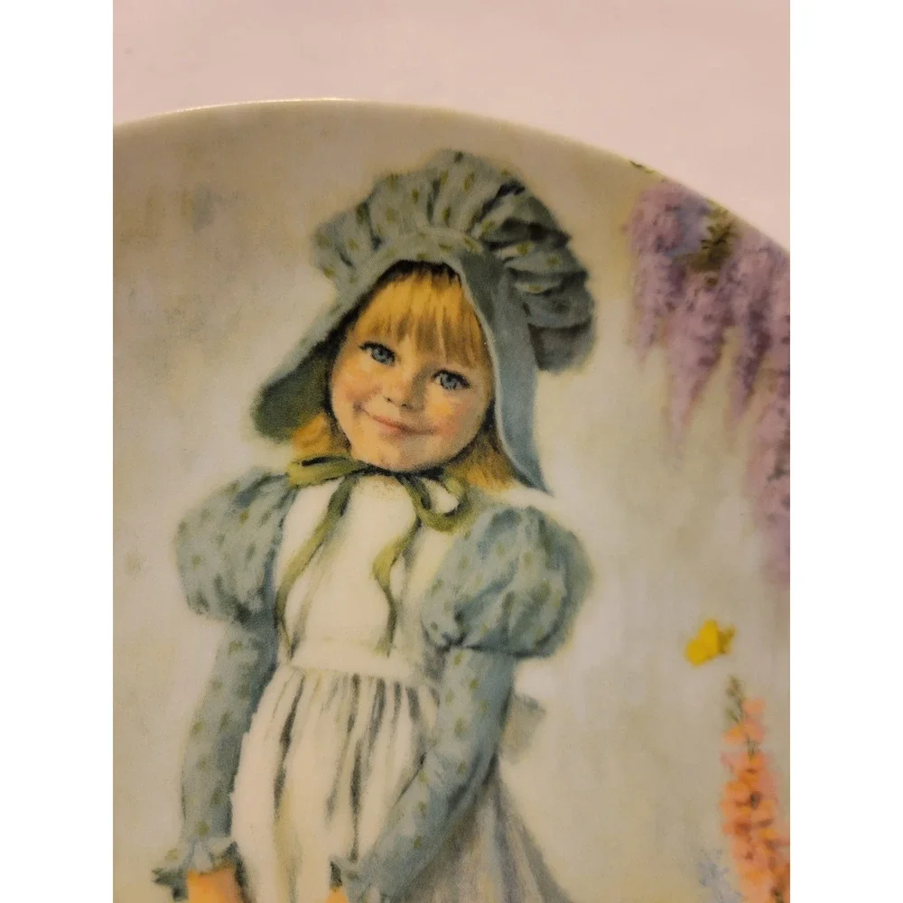 Vtg 1979 Reco Mary, Mary by John McClelland‎ Collectible Plate w/ COA #00218G